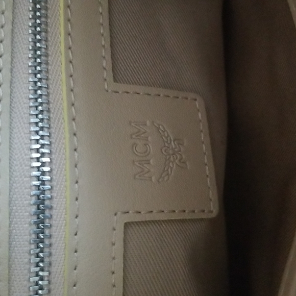 New MCM Klara Monogram Leather Crossbody Bag - Picture 12 of 12